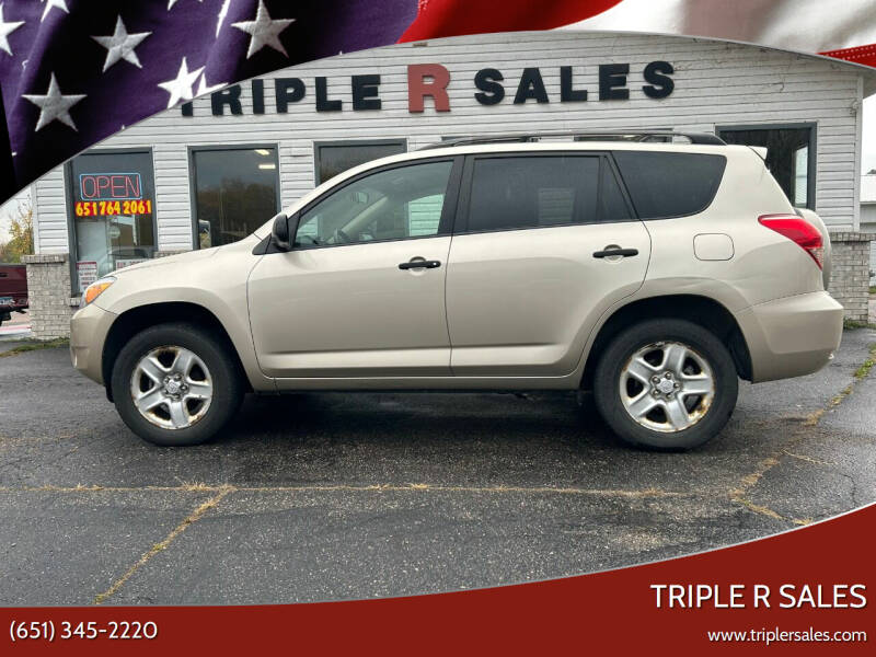 2008 Toyota RAV4 for sale at Triple R Sales in Lake City MN