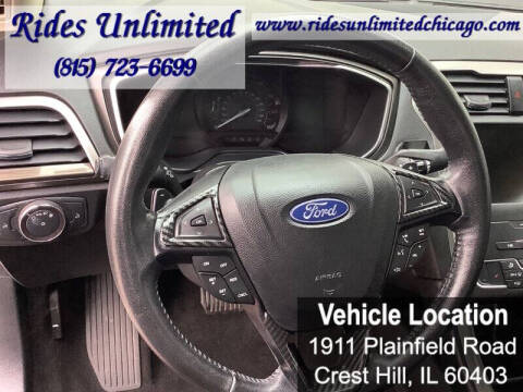 2019 Ford Fusion SEL