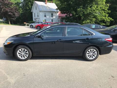 2016 Toyota Camry for sale at MICHAEL MOTORS in Farmington ME