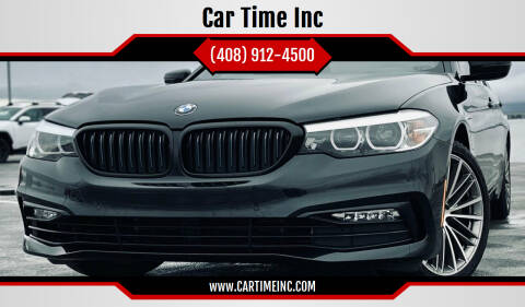 2018 BMW 5 Series for sale at Car Time Inc in San Jose CA