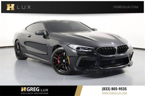2022 BMW M8 for sale at HGREG LUX EXCLUSIVE MOTORCARS in Pompano Beach FL