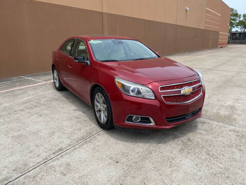 2013 Chevrolet Malibu for sale at ALL STAR MOTORS INC in Houston TX
