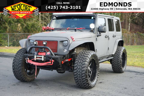 2014 Jeep Wrangler Unlimited for sale at West Coast AutoWorks -Edmonds in Edmonds WA