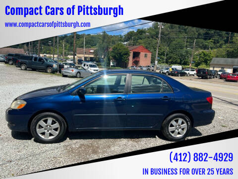 2005 Toyota Corolla for sale at Compact Cars of Pittsburgh in Pittsburgh PA