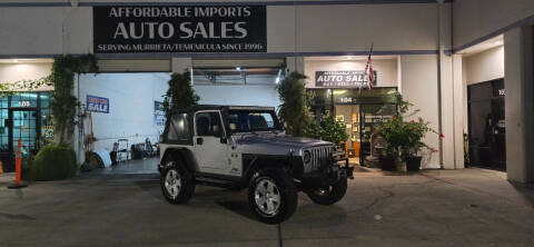 2005 Jeep Wrangler X