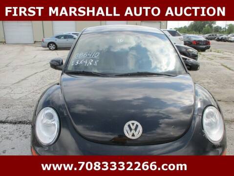 2010 Volkswagen New Beetle for sale at First Marshall Auto Auction in Harvey IL