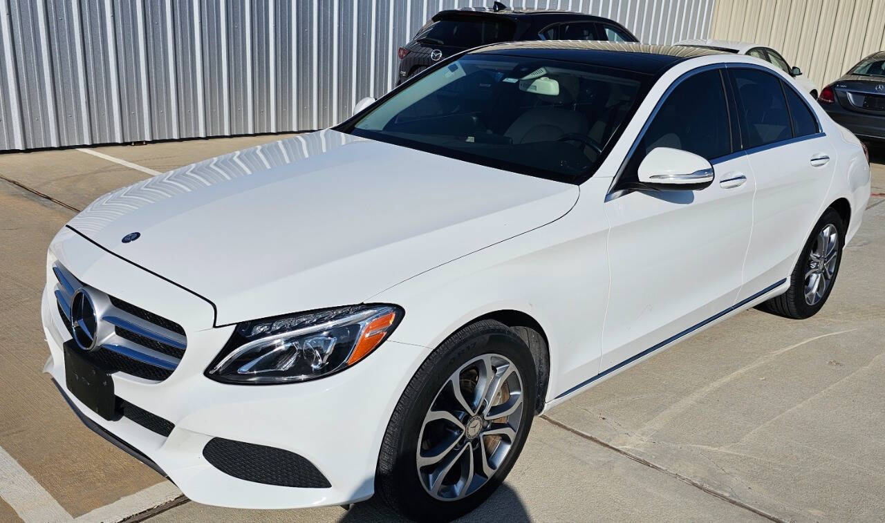 2015 Mercedes-Benz C-Class for sale at CAR MARKET AUTO GROUP in Sugar Land, TX