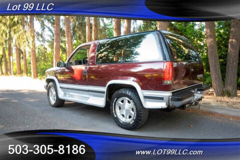 1992 Chevrolet Blazer Silverado