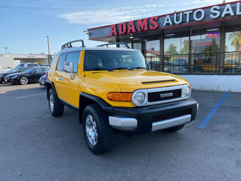 2009 Toyota FJ Cruiser for sale at Adams Auto Sales CA in Sacramento CA