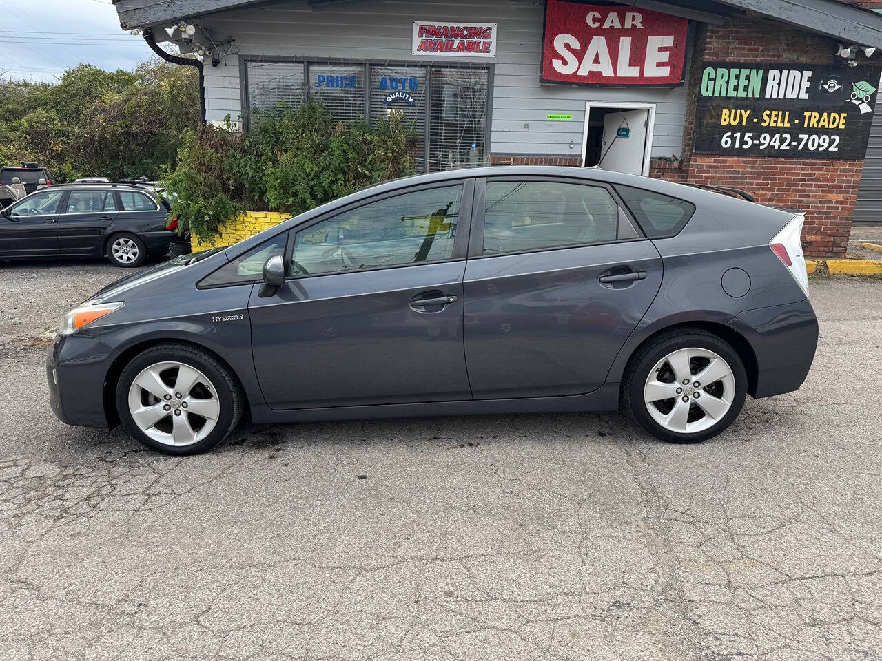 2015 Toyota Prius for sale at Green Ride LLC in NASHVILLE, TN