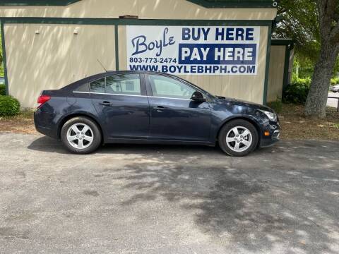2016 Chevrolet Cruze Limited for sale at Boyle Buy Here Pay Here in Sumter SC