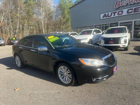 2013 Chrysler 200 for sale at North Berwick Auto Center in Berwick ME