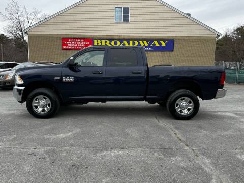 2014 RAM 2500 for sale at Broadway Motoring Inc. in Ayer MA