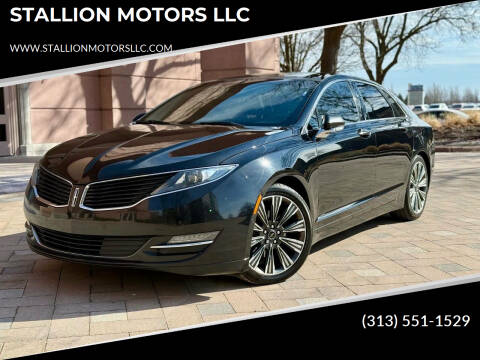 2016 Lincoln MKZ for sale at STALLION MOTORS LLC in Wayne MI