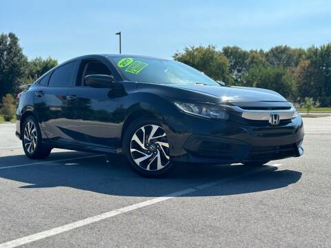 2017 Honda Civic for sale at E & N Used Auto Sales LLC in Lowell AR