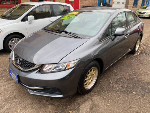 2013 Honda Civic for sale at 5 Stars Auto Service and Sales in Chicago IL