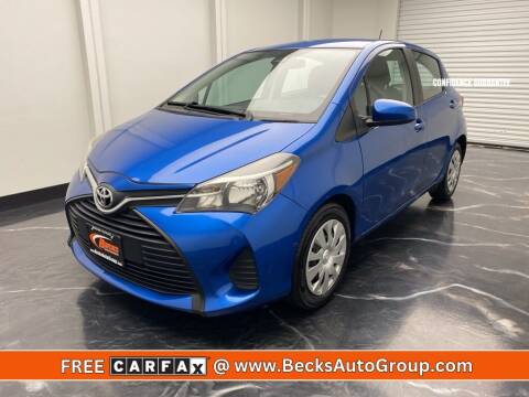 2017 Toyota Yaris for sale at Becks Auto Group in Mason OH