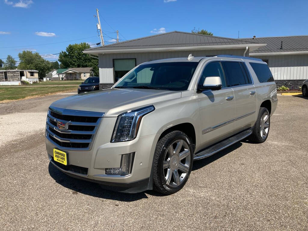 2017 Cadillac Escalade ESV for sale at Cambridge Used Cars in Cambridge, OH