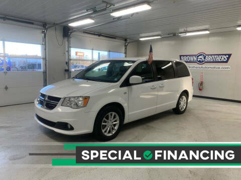 2019 Dodge Grand Caravan for sale at Brown Brothers Automotive Sales And Service LLC in Hudson Falls NY