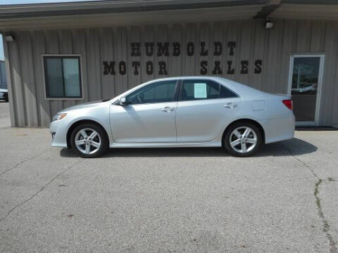 2012 Toyota Camry for sale at Humboldt Motor Sales in Humboldt IA