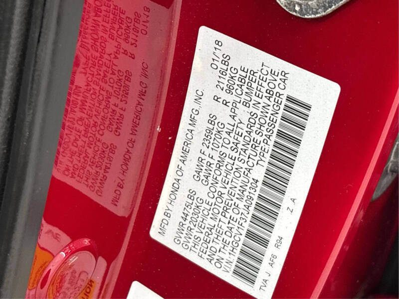 2018 Honda Accord Sport