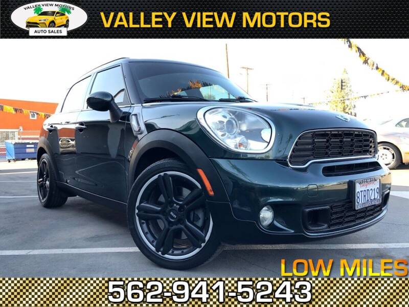 2011 MINI Cooper Countryman for sale at Valley View Motors in Whittier CA