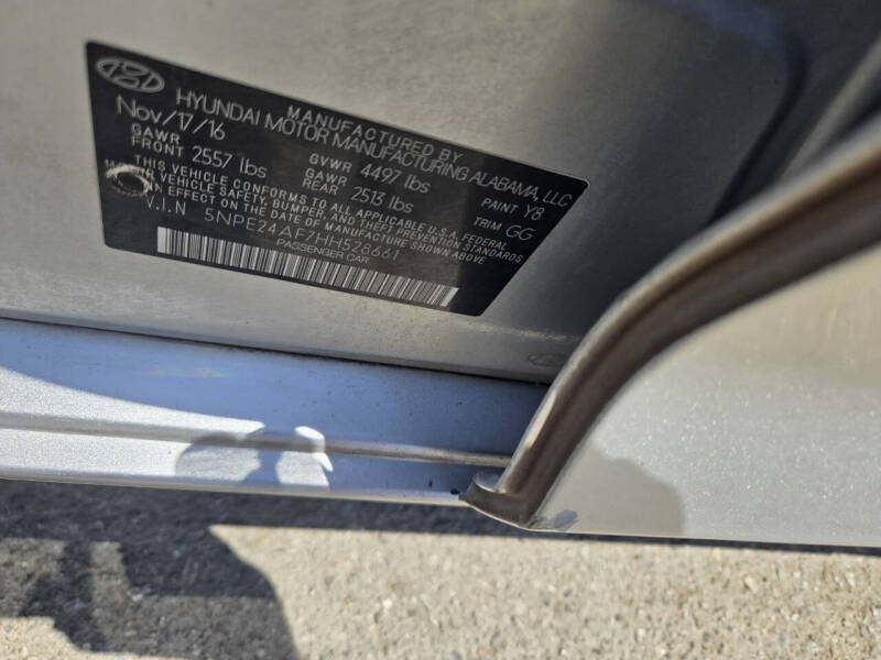 2017 Hyundai Sonata SE