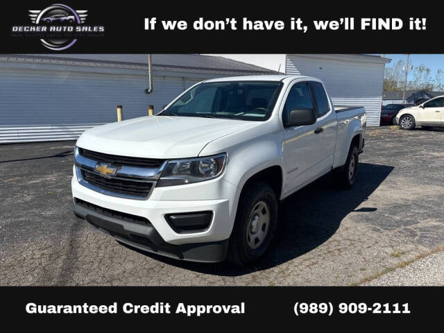 2020 Chevrolet Colorado for sale at DECKER AUTO SALES in Bay City, MI