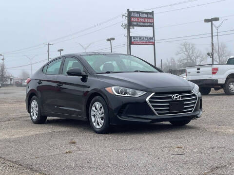 2018 Hyundai Elantra for sale at ATLAS AUTO INC 2 in Moore OK