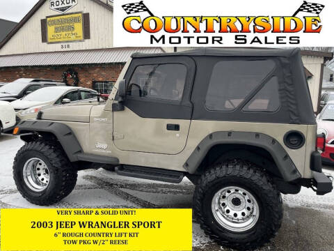 2003 Jeep Wrangler Sport