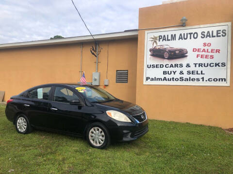 2012 Nissan Versa for sale at Palm Auto Sales in West Melbourne FL