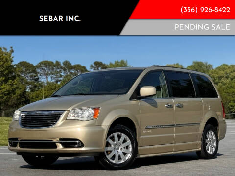 2011 Chrysler Town and Country for sale at Sebar Inc. in Greensboro NC