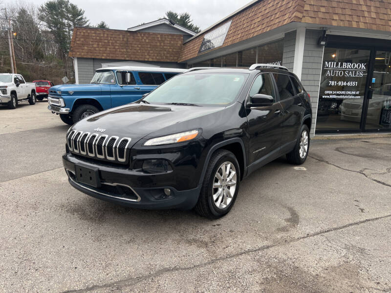 2016 Jeep Cherokee for sale at Millbrook Auto Sales in Duxbury MA