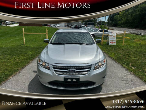 2010 Ford Taurus for sale at First Line Motors in Jamestown IN