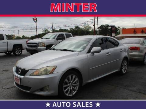 2008 Lexus IS 250 for sale at Minter Auto Sales in South Houston TX