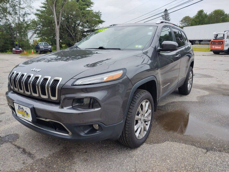 2017 Jeep Cherokee for sale at taz automotive inc DBA: Granite State Motor Sales in Pittsfield NH