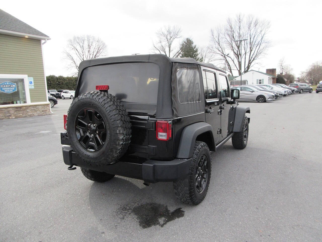 2014 Jeep Wrangler Unlimited for sale at FINAL DRIVE AUTO SALES INC in Shippensburg, PA