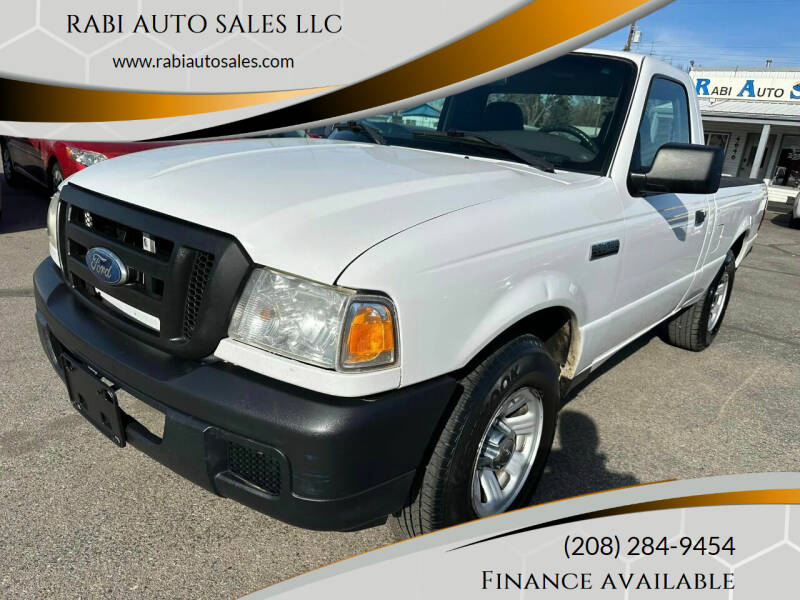 2007 Ford Ranger for sale at RABI AUTO SALES LLC in Garden City ID