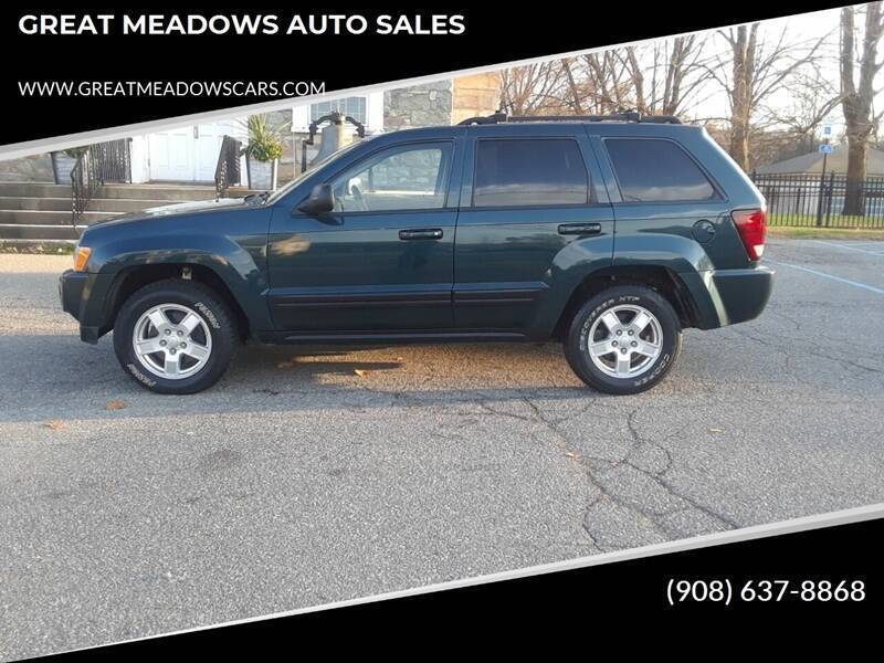 2006 Jeep Grand Cherokee for sale at GREAT MEADOWS AUTO SALES in Great Meadows NJ