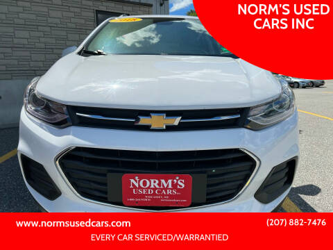 2018 Chevrolet Trax for sale at NORM'S USED CARS INC in Wiscasset ME