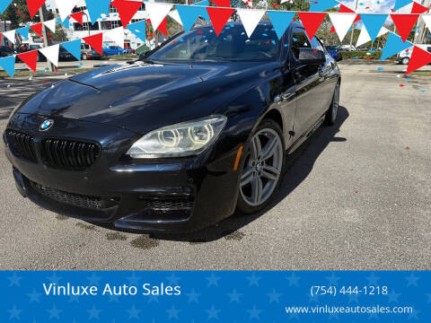 2015 BMW 6 Series 640i Gran Coupe