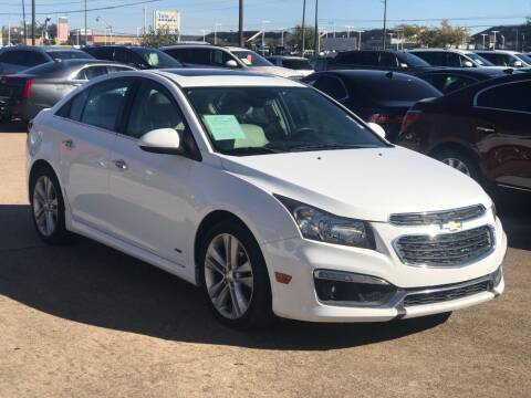 2015 Chevrolet Cruze for sale at Discount Auto Company in Houston TX