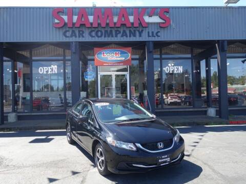 2015 Honda Civic for sale at Siamak's Car Company llc in Salem OR