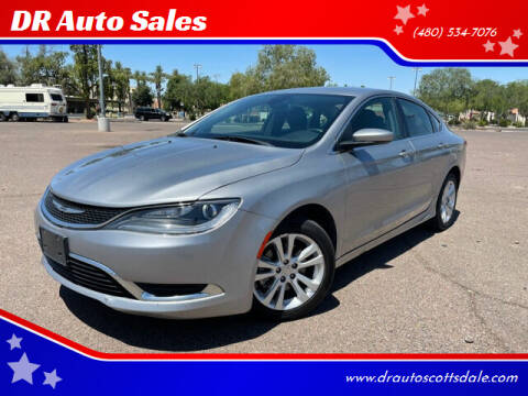 2016 Chrysler 200 for sale at DR Auto Sales in Scottsdale AZ