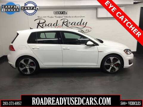 2017 Volkswagen Golf GTI for sale at Road Ready Used Cars in Ansonia CT
