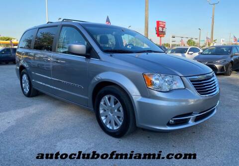 2016 Chrysler Town and Country for sale at AUTO CLUB OF MIAMI, INC in Miami FL