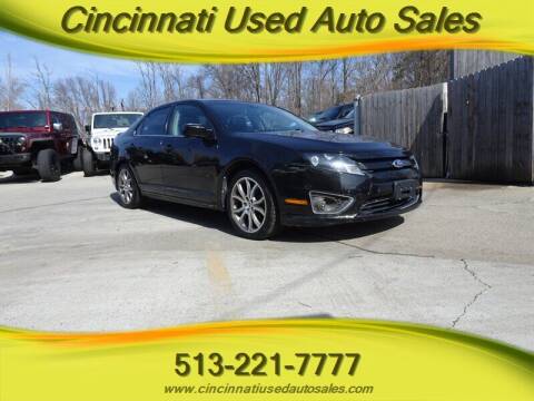 2012 Ford Fusion for sale at Cincinnati Used Auto Sales in Cincinnati OH