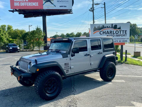 2014 Jeep Wrangler Unlimited for sale at Charlotte Auto Import in Charlotte NC