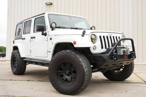 2015 Jeep Wrangler Unlimited for sale at Empire Auto Group in San Antonio TX
