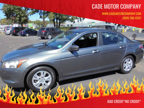 2008 Honda Accord for sale at Cade Motor Company in Lawrenceville NJ